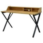 Desk MD7038KD, Minimalist design solid wood work desk