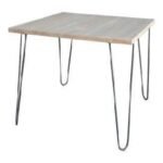 Dining Table MD7042, Minimalist design solid wood dining table