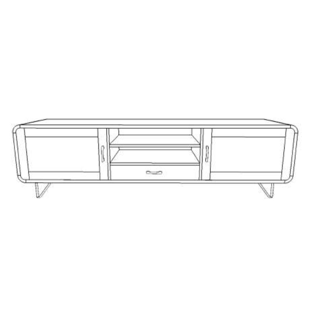TV Cabinet MD7067, Minimalist design TV stand