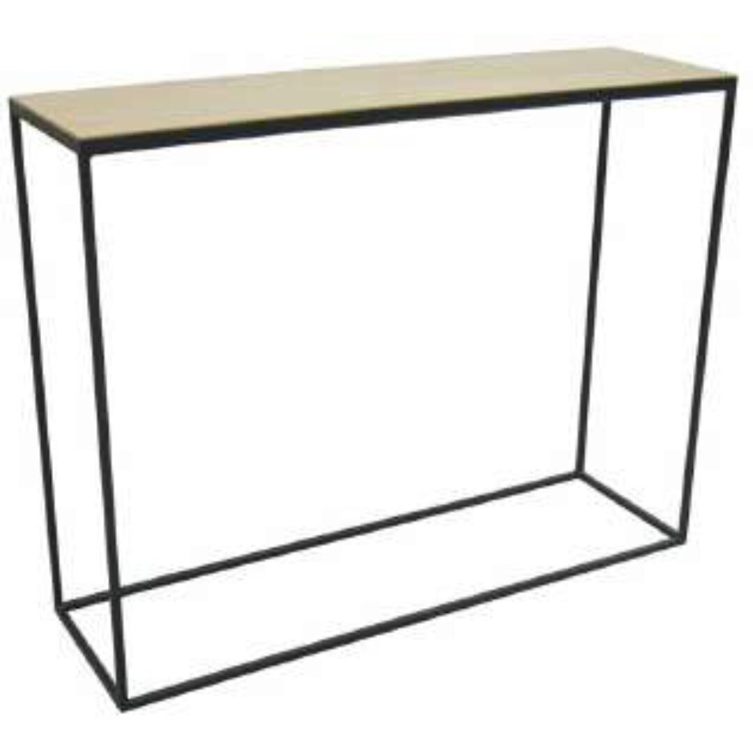 Console MD7074, Minimalist style console made of real wood