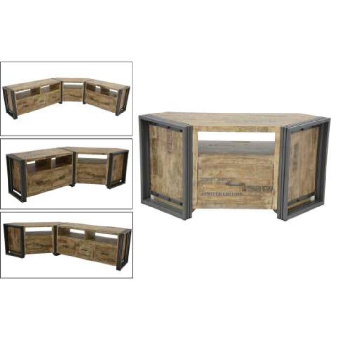 Media TV Corner Cabinet MD7101, Minimalist style TV corner cabinet