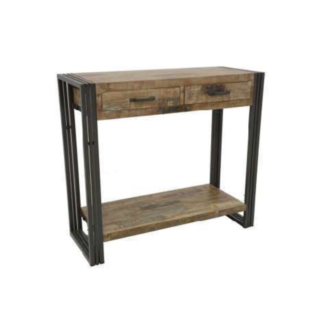 Console 2 DRWS MD7103, Minimalist console with 2 drawers