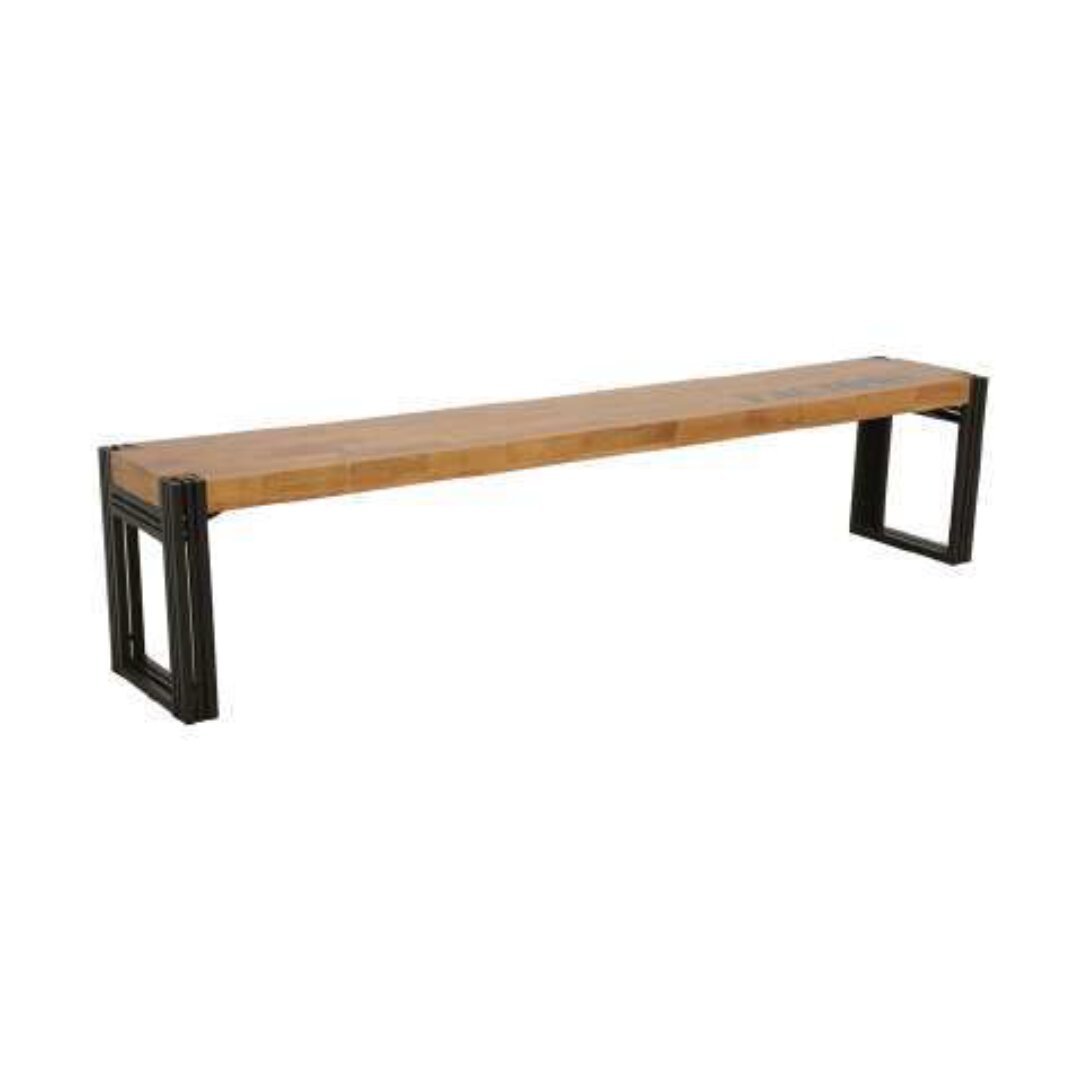 Bench MD7110-3, Minimalist style solid wood bench