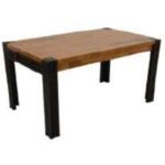 Dining Table MD7113KD, Minimalist style extendable dining table