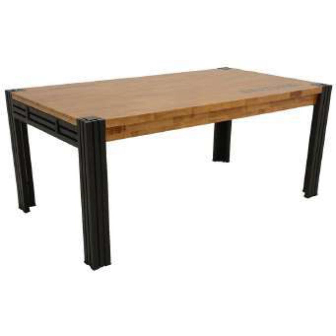 Dining Table MD7115-1KD, Minimalist style solid wood dining table