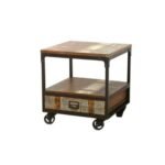 Low Table MD7210, Minimalist solid wood low table with drawer