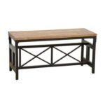 Bench MD7229, Minimalist style solid wood bench
