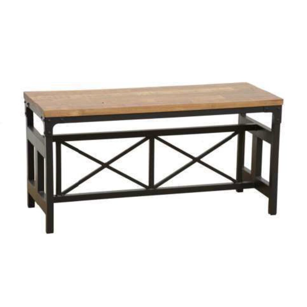 Bench MD7229, Minimalist style solid wood bench