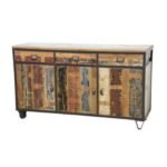 Buffet MD7231, Minimalist style buffet cabinet made of real wood
