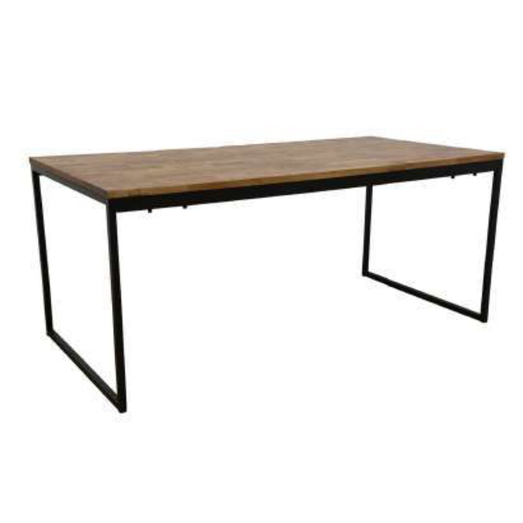 Table MD7233KD-1, Compact, minimalist-style solid wood table