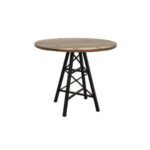 Round Eiffel Bar Table MD7238, Minimalist round bar table made of solid wood