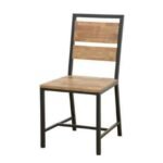 Bar Chair MD7240-1, Minimalist style solid wood bar stool