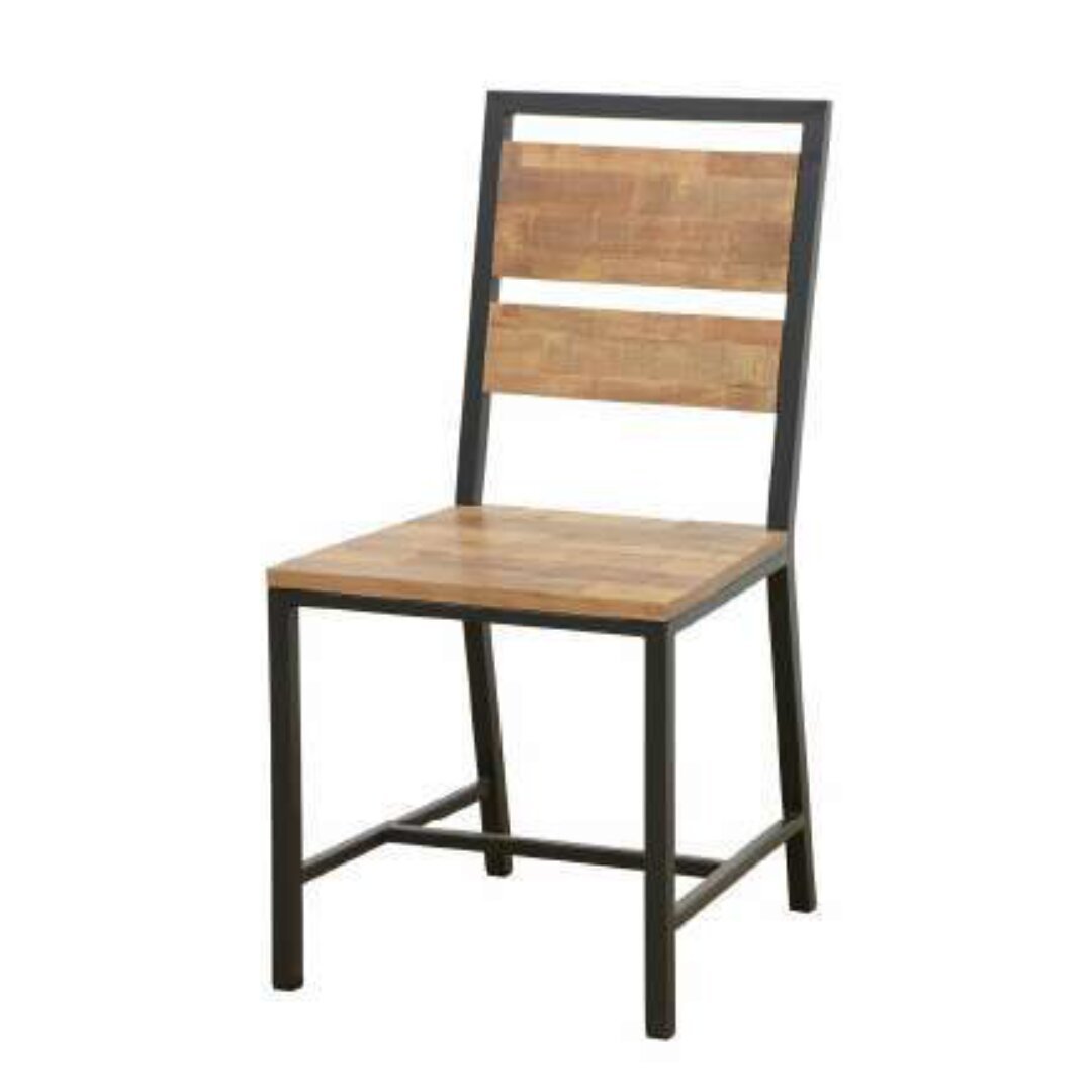 Bar Chair MD7240-1, Minimalist style solid wood bar stool