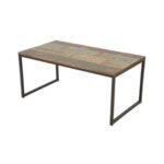 Low Table MD7261KD, Minimalist design solid wood coffee table