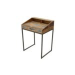 Desk 1 Drawer MD7263KD, Compact, minimalist design solid wood desk