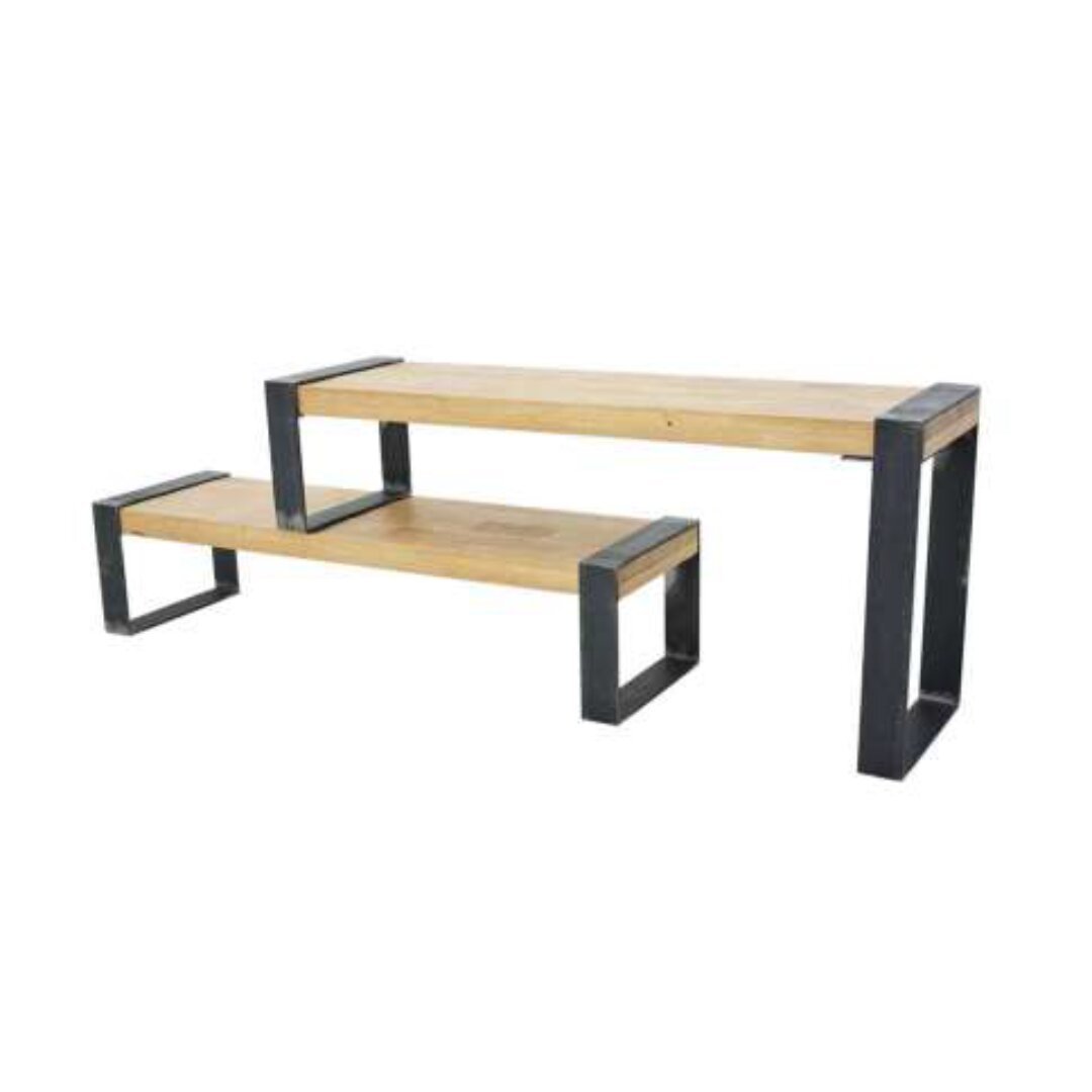 TV Stand MD7515, Adjustable wooden TV stand, 115-210 cm
