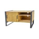 TV Stand MD7516KD, 130 cm Wooden Sliding Door TV Stand