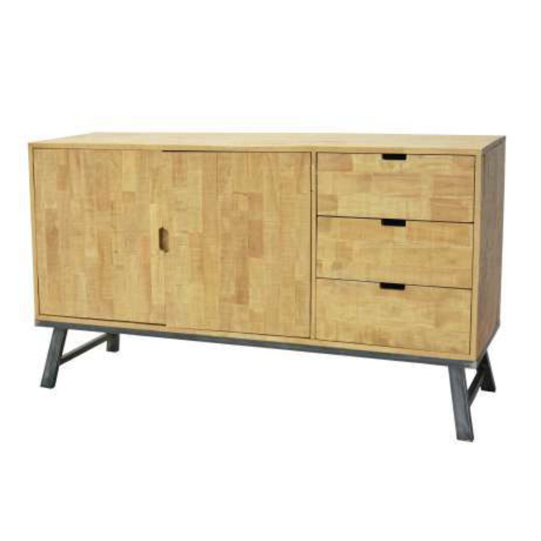 Sideboard MD7700-1, Sideboard with 2 doors and 3 drawers