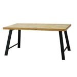 Dining Table MD7707, 160 cm Wooden Dining Table