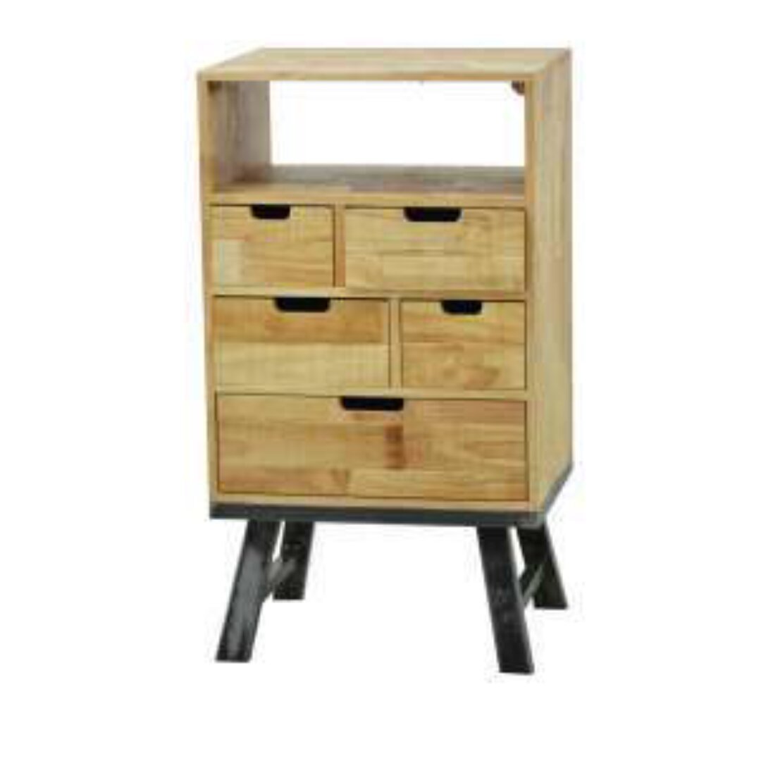 Chest of Drawers MD7709, 5-drawer wooden chest