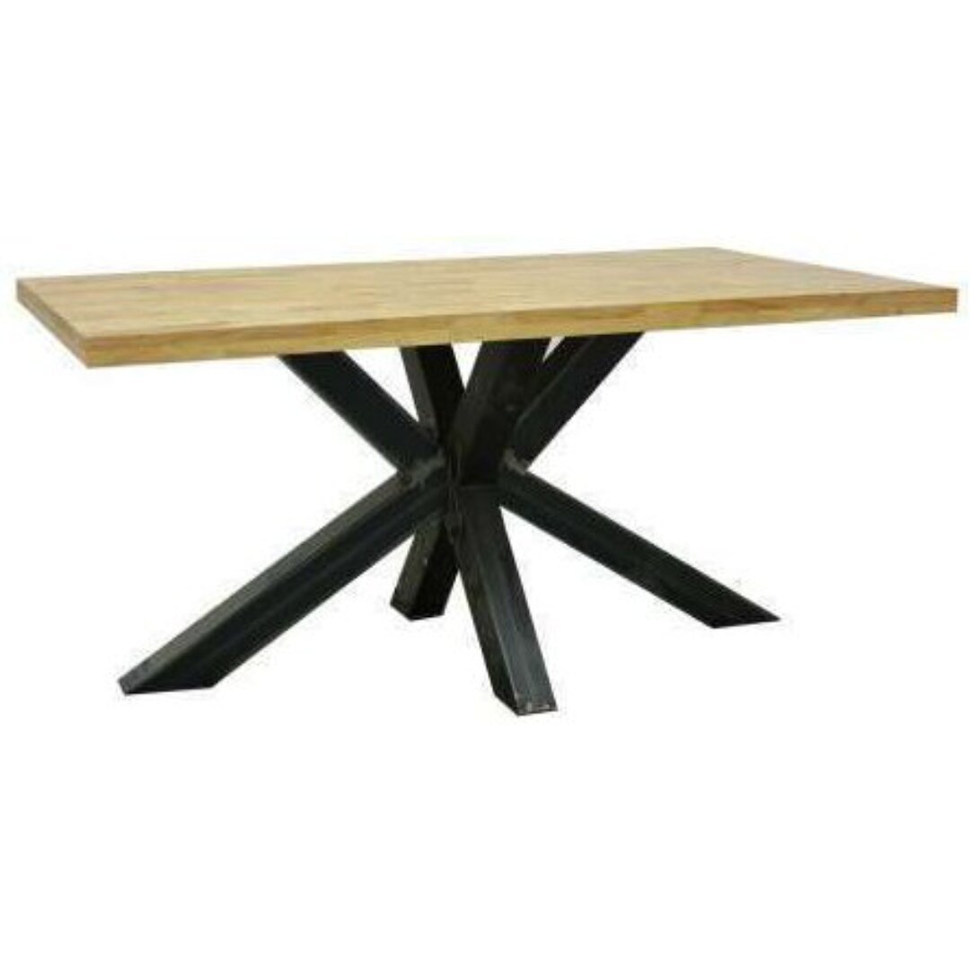 Large 2-meter solid wood dining table MD7714KD
