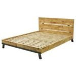 Luxurious 5-foot (Queen Size) solid wood bed MD7721KFL