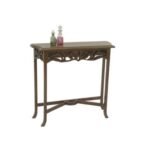 Small, space-saving solid wood console table MD8016 (26 cm deep)