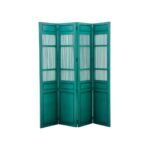MD8075 Solid Wood Folding Room Divider (4 Panels) in Colonial Style, view 5