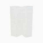 MD8075 Solid Wood Folding Room Divider (4 Panels) in Colonial Style, view 6
