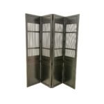 MD8075 Solid Wood Folding Room Divider (4 Panels) in Colonial Style, view 8