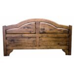 MD8111HQF Solid wood headboard, fan design (Kipas Headbed)