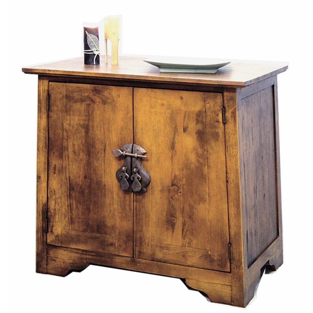 MD8139 Solid wood storage cabinet with 2 doors, Chinese style (China Cupboard)