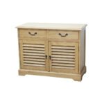 MD8168 Solid Wood TV Cabinet with 2 Drawers and 2 Doors