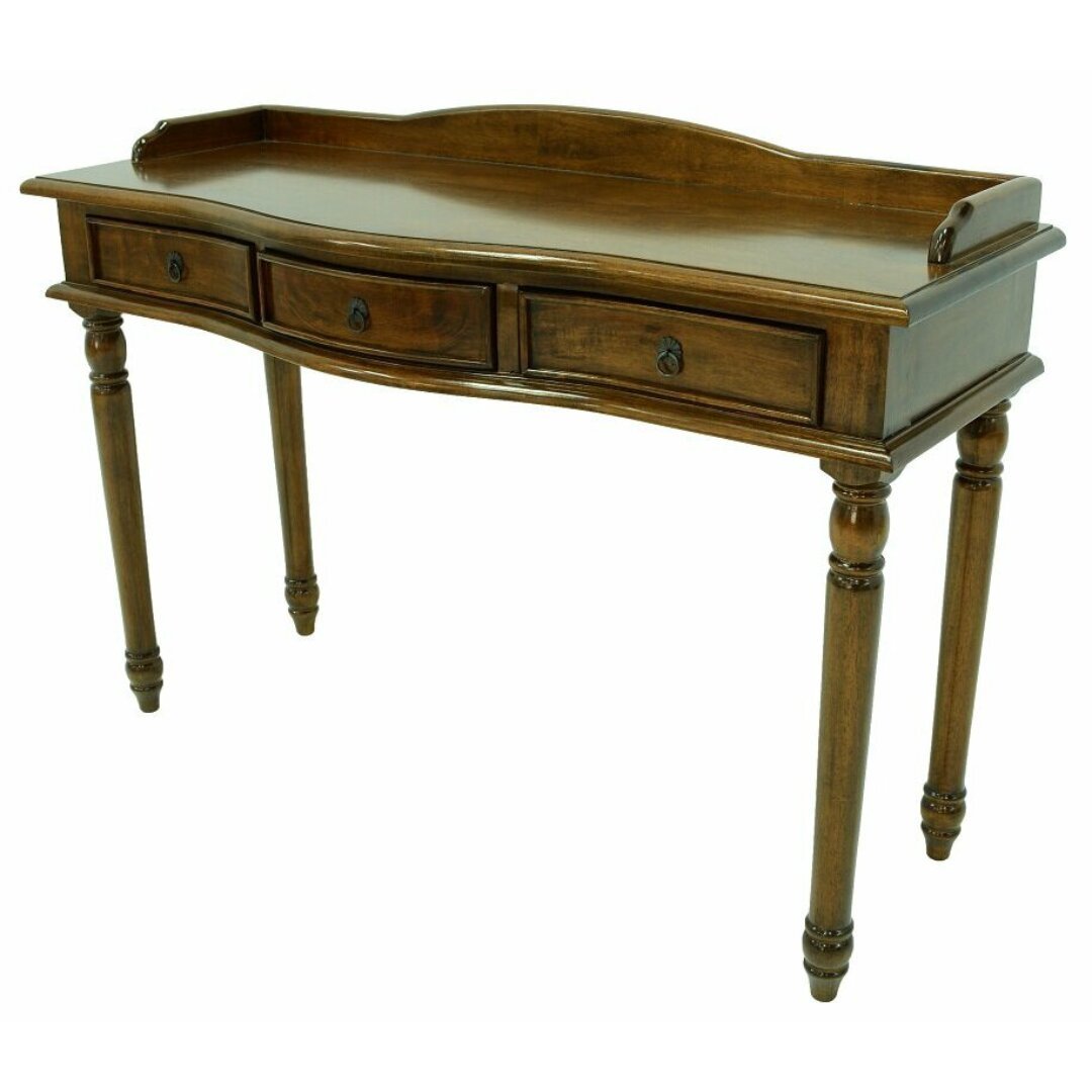 MD8173 Solid Wood Desk with 3 Drawers