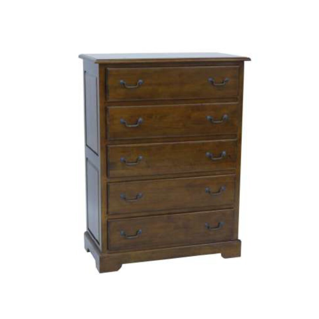 MD8181 5-Drawer Solid Wood Chest of Drawers, Coventry Style, Ample Storage, Coventry Collection
