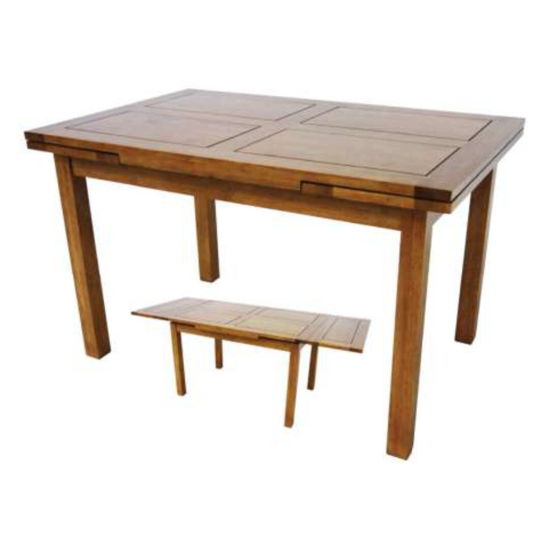 MD8195KD Solid Wood Dining Table, Coventry Style, Extendable from 80-125 cm