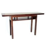 MD8199 Modern Style Extendable Console Table, Solid Wood