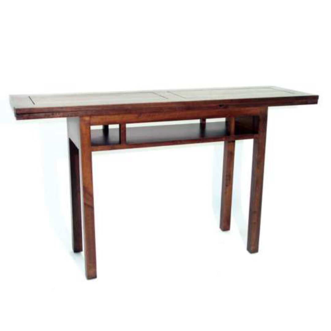 MD8199 Modern Style Extendable Console Table, Solid Wood