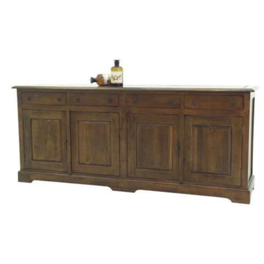 Large MD8205 solid wood sideboard with 4 drawers and 4 doors