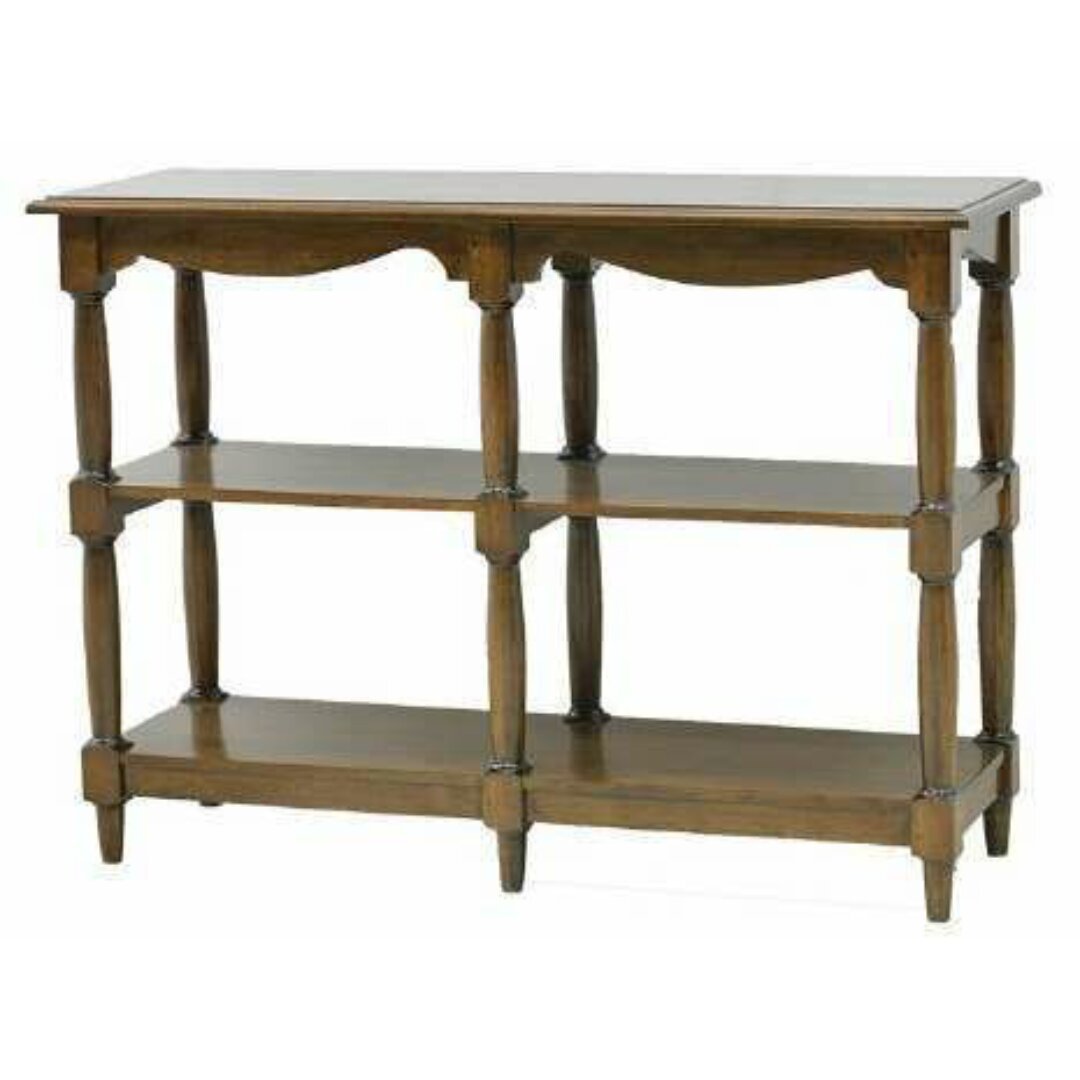MD8207 solid wood console table features a luxurious and warm colonial design