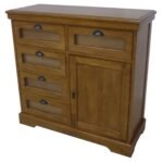 MD8218 Solid Wood Storage Cabinet (Seed Cabinet) with Vintage Design