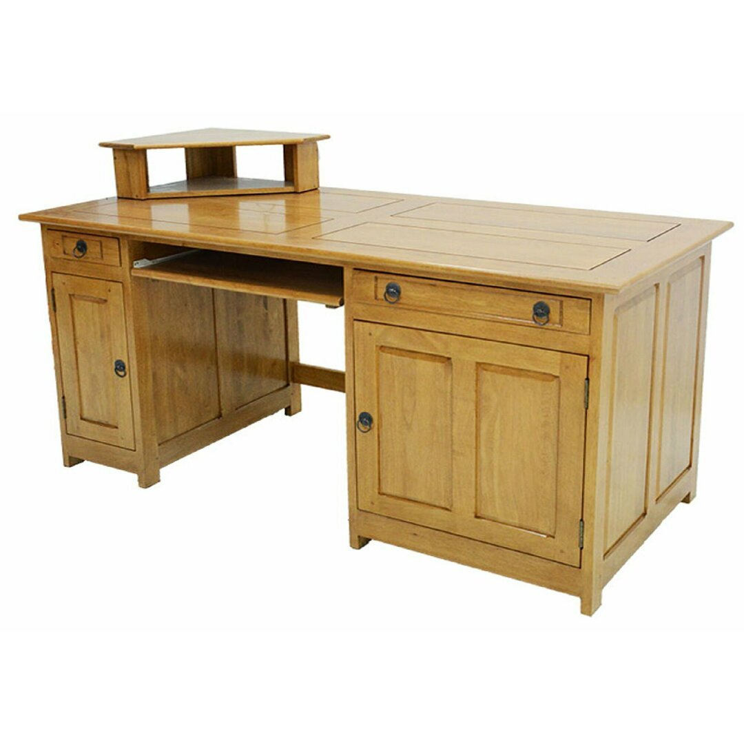 Large 160cm solid wood multimedia desk MD8224