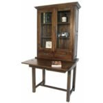 MD8225 Solid Wood Bookcase, 2-Part, Tall Design