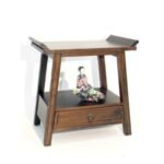 MD8226 Solid Wood Bedside Table, Contemporary Chinese Style