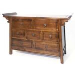 MD8227 Solid Wood Drawer Cabinet, Contemporary Chinese Style, 120 cm