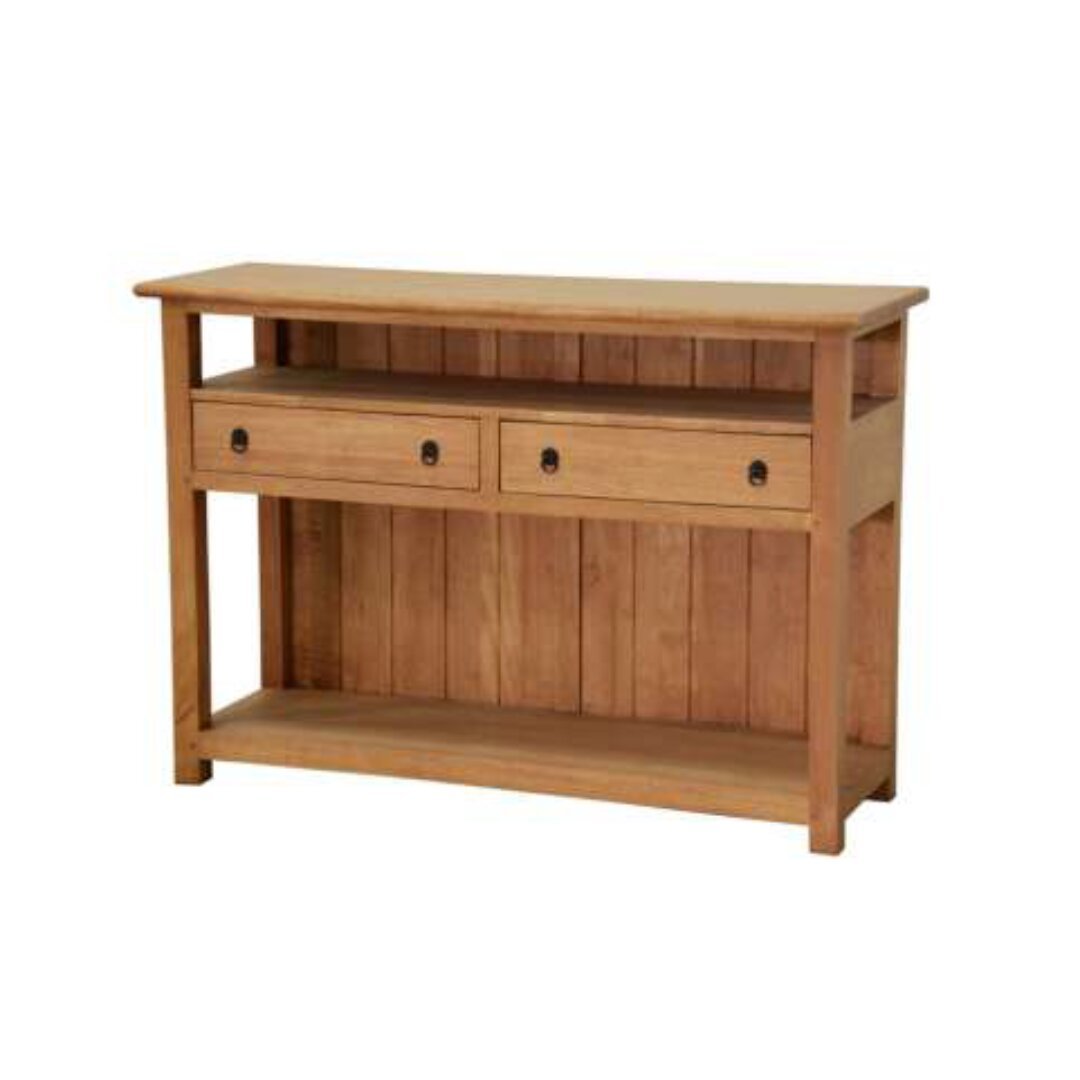 MD8229 Solid wood console table with 2 drawers, classic and elegant design