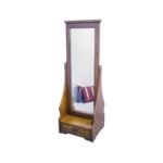 MD8245 Solid Wood Rotating Dressing Mirror, Adjustable Angle, Classic Design