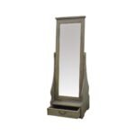 MD8245 Solid Wood Rotating Dressing Mirror, Adjustable Angle, Classic Design, view 2