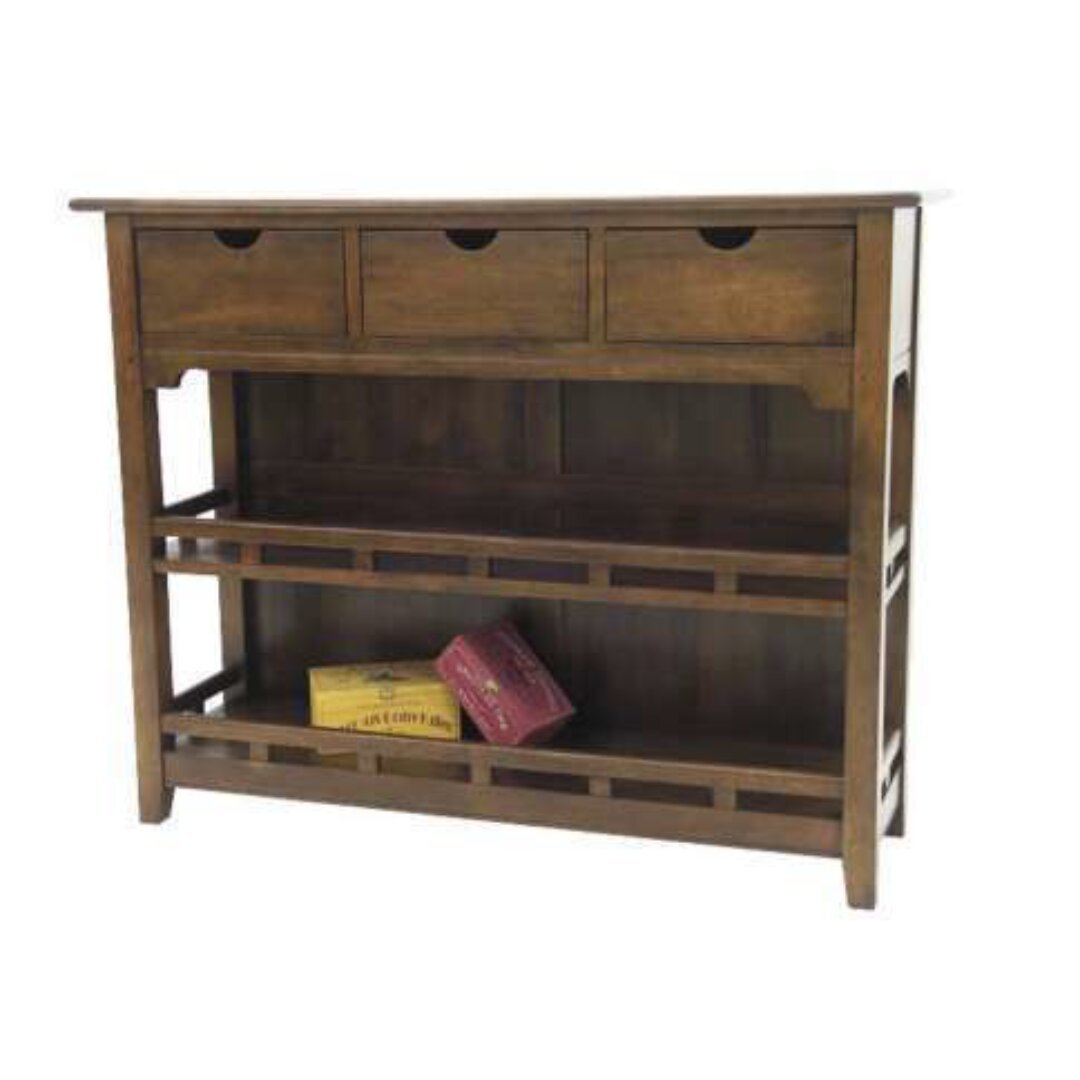 MD8251 Low, multi-purpose solid wood storage cabinet with handcrafted design