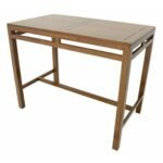 MD8280-2 Wide, tall solid wood bar table with a modern design (Long Bar Table)